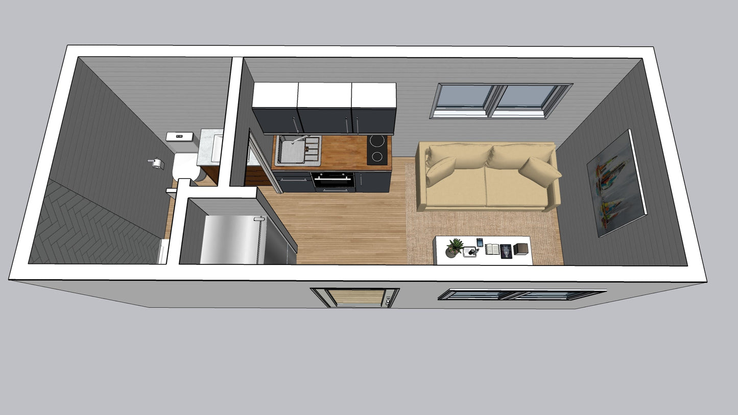 Shipping Container Home - 20'