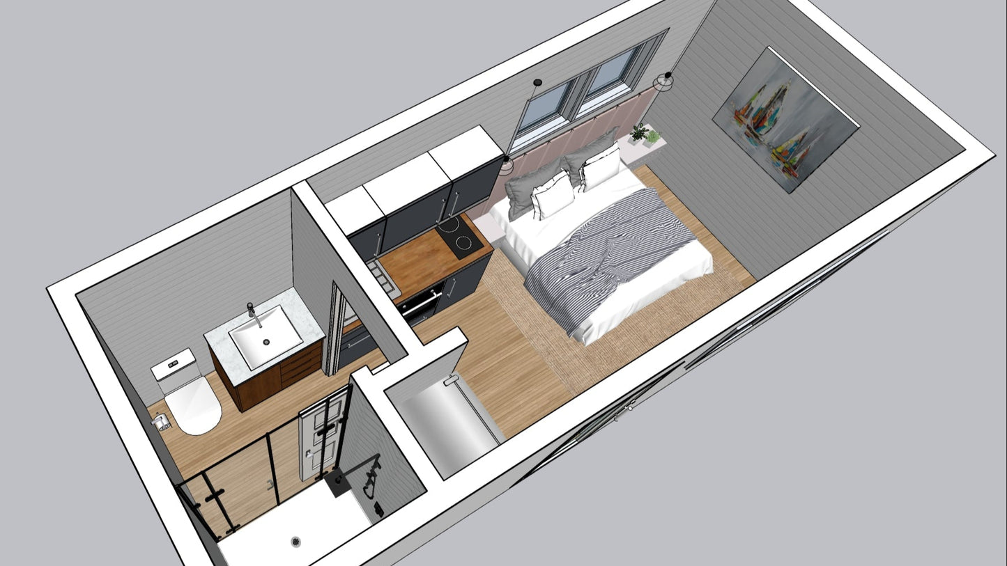 Shipping Container Home - 20'