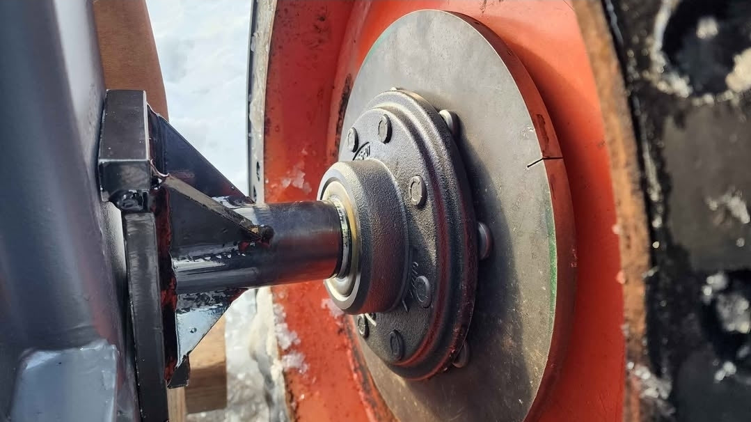Shipping Container Skid Steer Wheel Spindle Kit (PAIR OF 2)