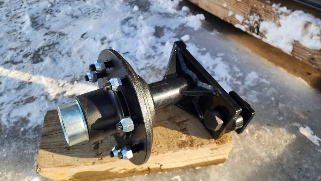 Shipping Container Skid Steer Wheel Spindle Kit (PAIR OF 2)