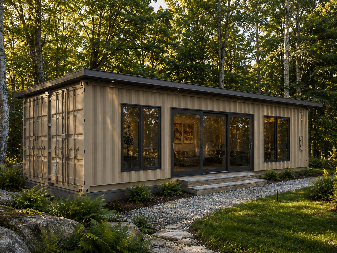 Utopia Duo 40 - Two-Container Cabin Shell