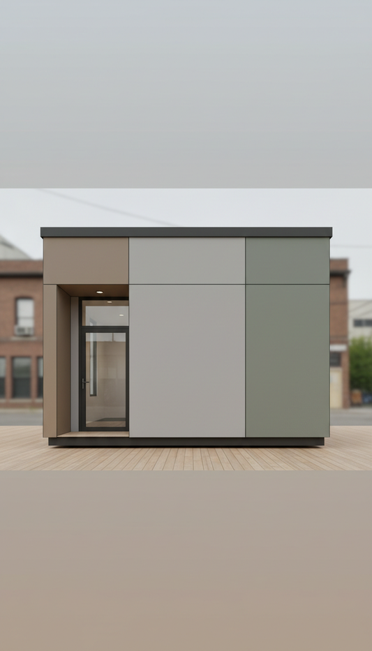 Two-Bedroom Modular With High-Insulation Panels