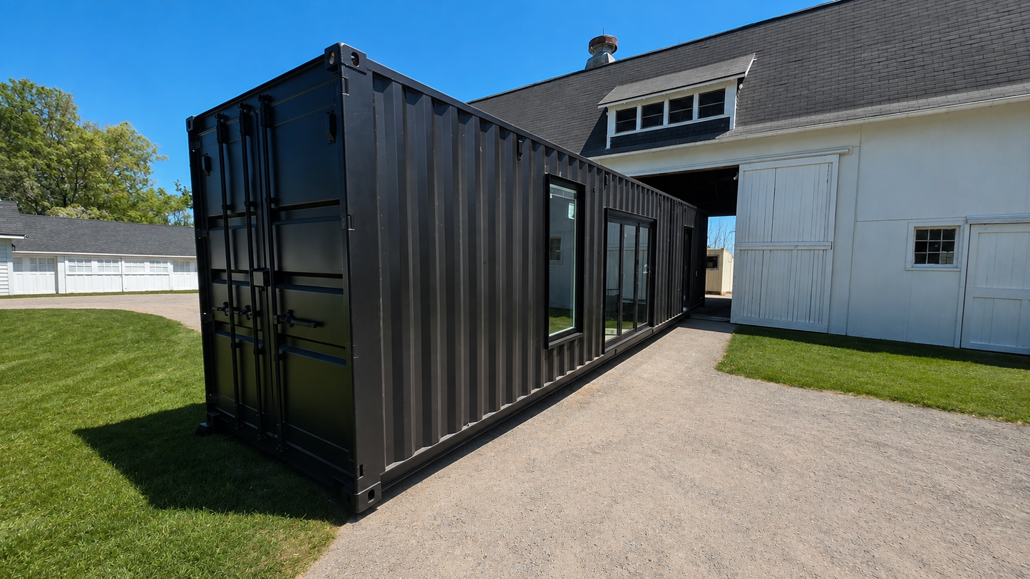 Modern Airbnb/VRBO Shipping Container House