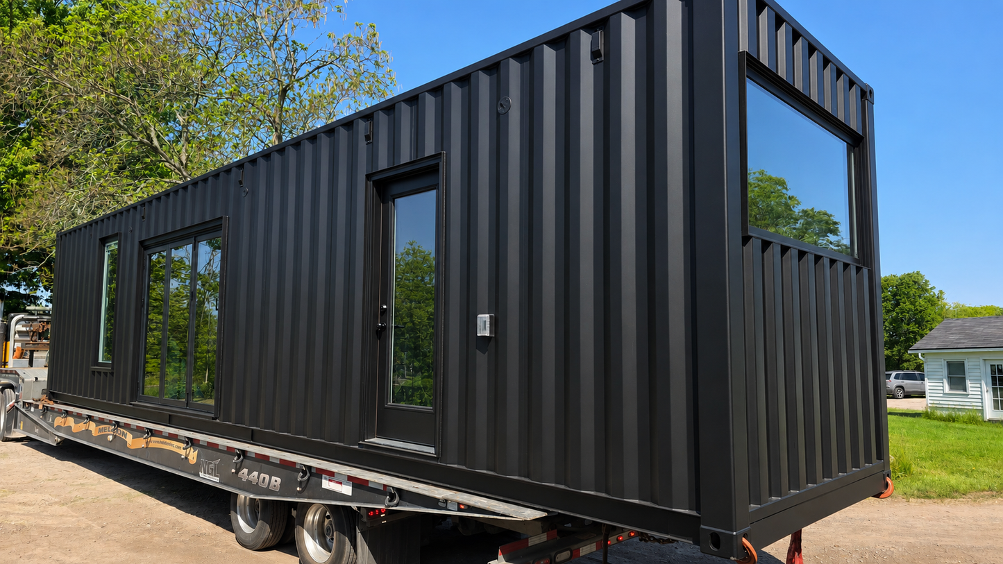 Modern Airbnb/VRBO Shipping Container House