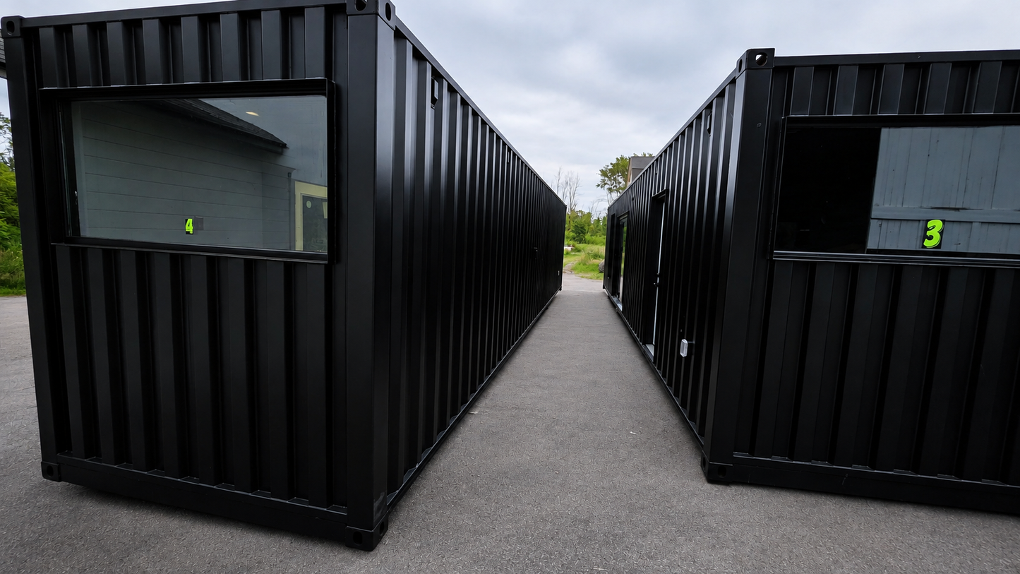 Modern Airbnb/VRBO Shipping Container House
