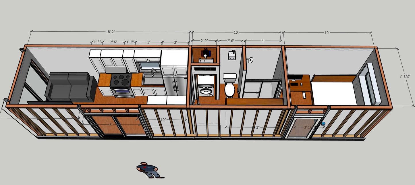 40' HC Container Home