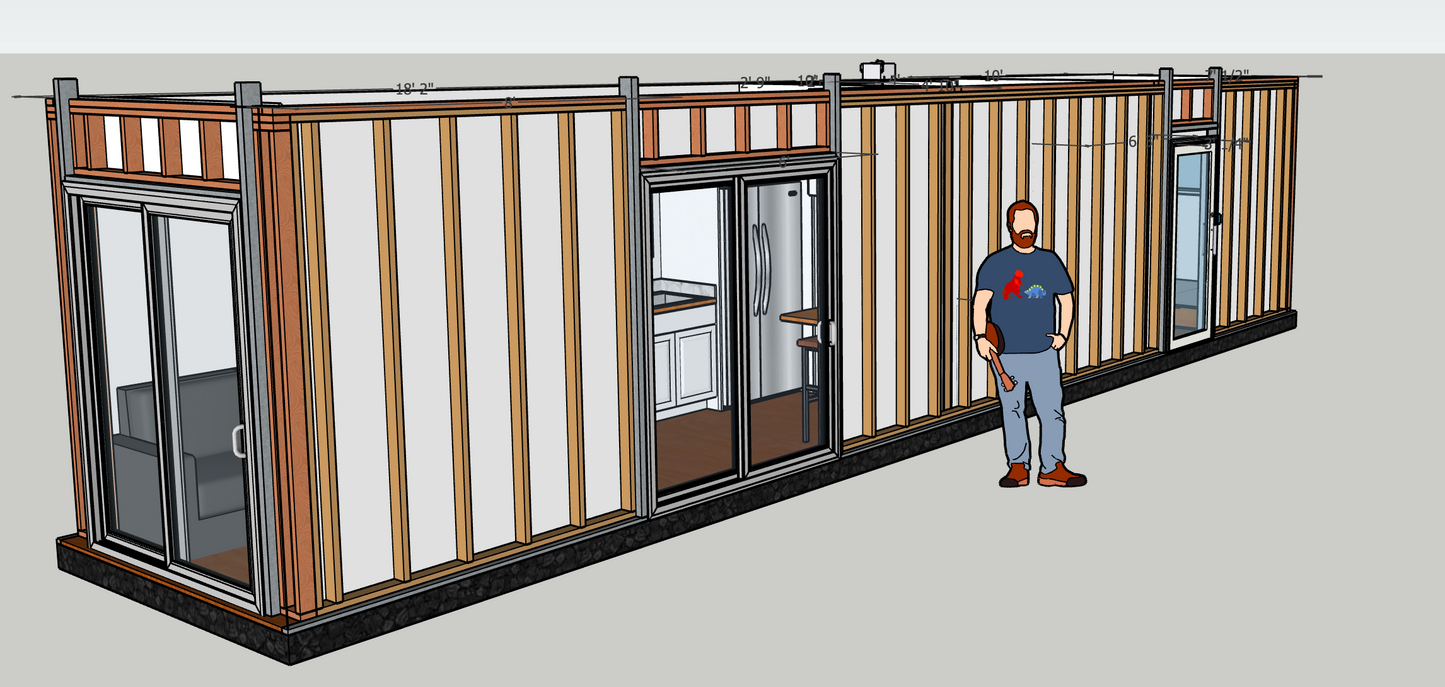 40' HC Container Home