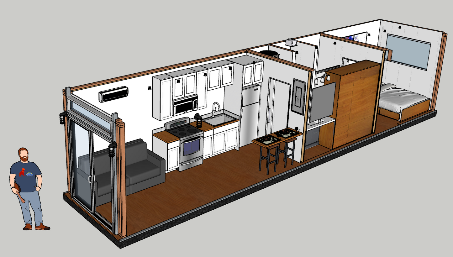 40' HC Container Home