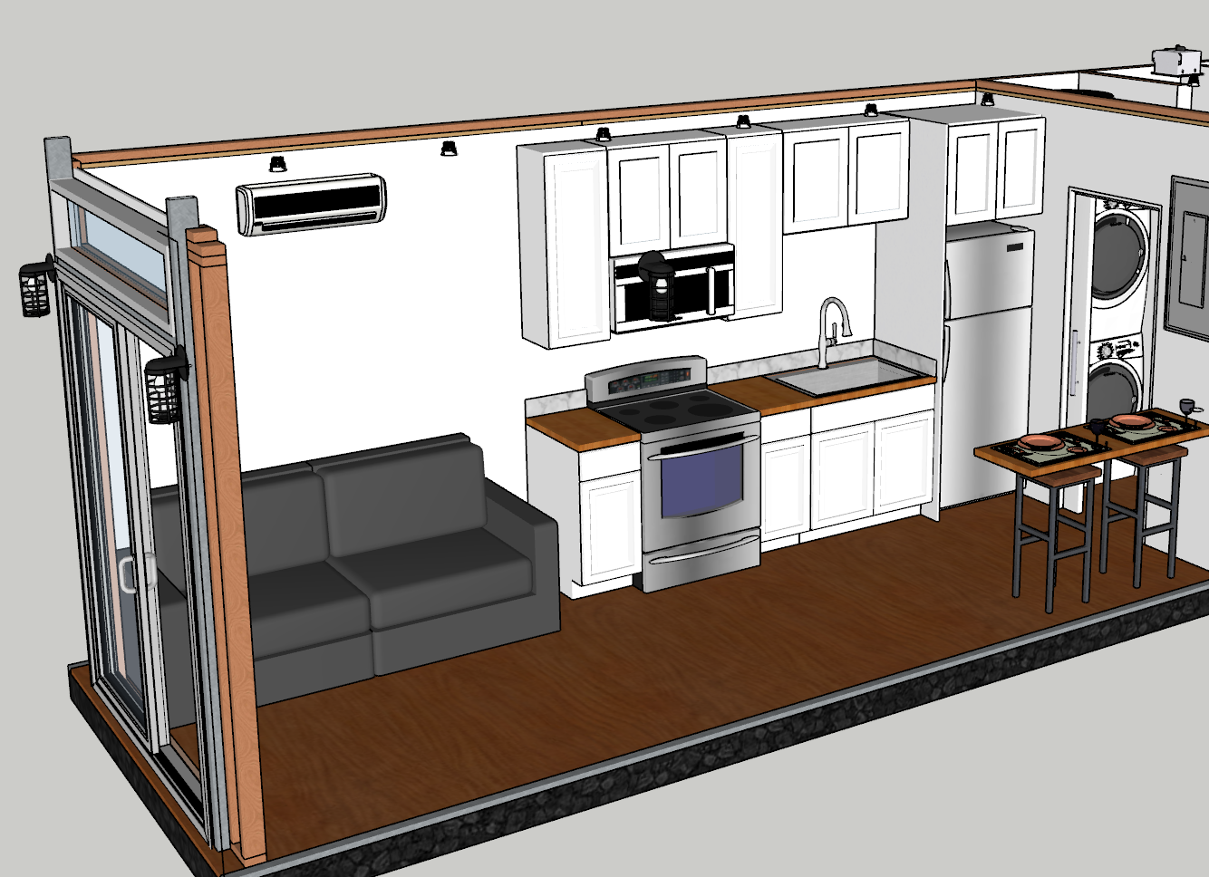 40' HC Container Home