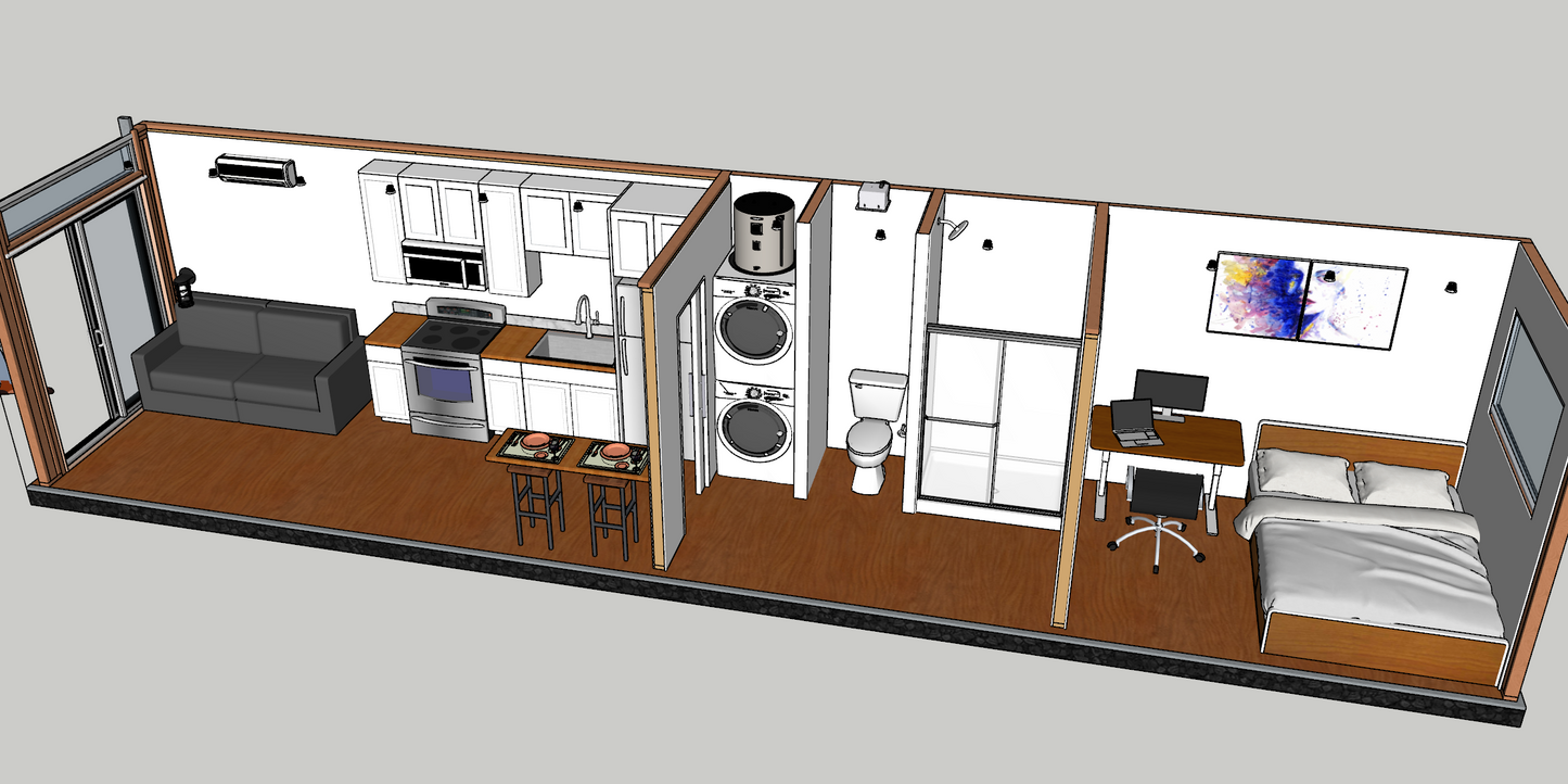 40' HC Container Home