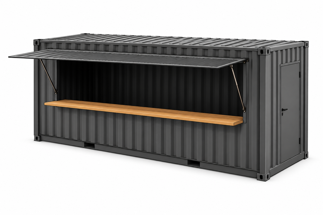 20-Foot Shipping Container Bar