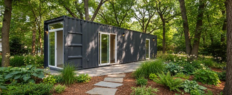 Utopia Escape One40 — 300 sq ft 1 Bedroom Container Home