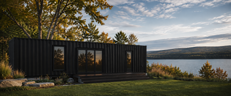 Utopia Vista One40 — 300 sq ft 2 Bedroom Container Home